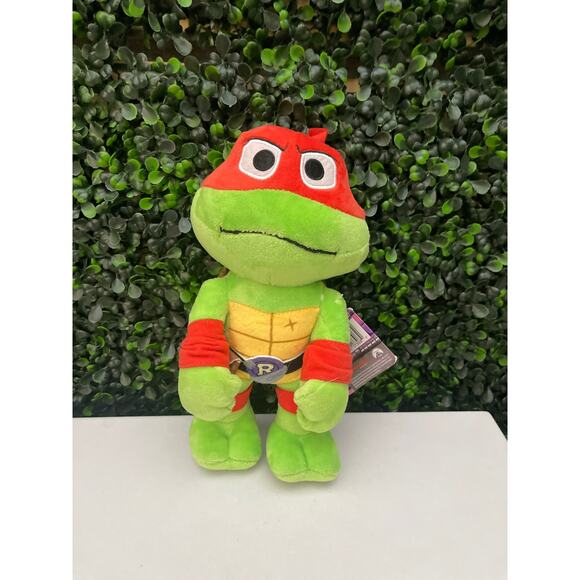 NWT Teenage Mutant Ninja Turtles Mutant Mayhem, Plush Raphael, - Picture 1 of 8